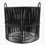 Pavillion Rhodes Outdoor Planter Set/2 Black