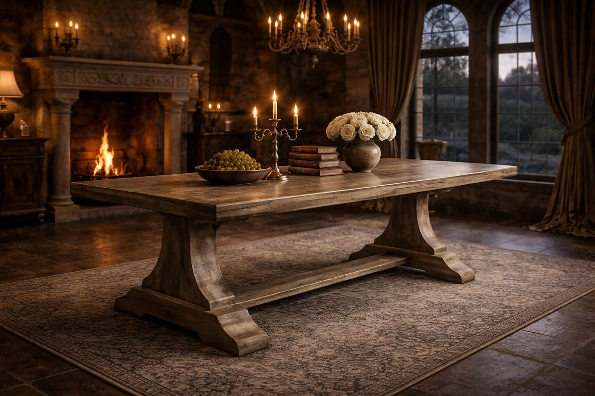 Chapel Table Antique Brown