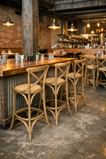 Crossback Bar Stool