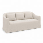 Burrow 3 Seater Sofa in Sand, full view