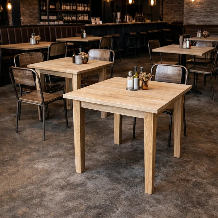 Espresso Square Table