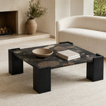Nero Coffee Table styled in a living room setting