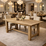 Farmhouse Recycled Elm Dining Table