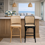 Miami Barstool Black/Natural