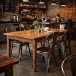 Honey Recycled Elm Dining Tables