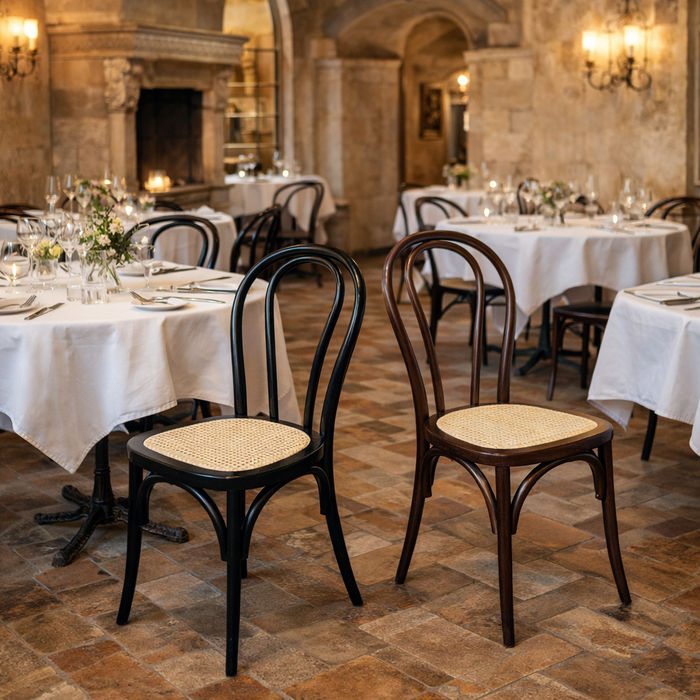 New Classic Bentwood Chair with Rattan Seat