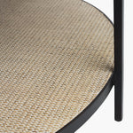 Manhattan Round Coffee Table Black