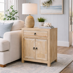 1 Drawer 2 Door Bedside