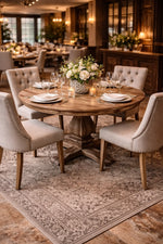 Round Mulhouse Recycled Elm Table