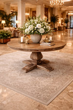 Round Mulhouse Recycled Elm Table