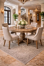 Round Mulhouse Recycled Elm Table