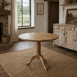 Round Oak Table