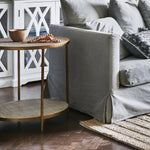 Manhattan Rattan Round Lamp Table