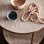 Manhattan Rattan Round Lamp Table