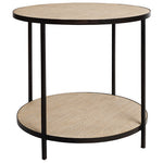 Manhattan Rattan Round Lamp Table