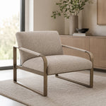 Manhattan Armchair styled in a living room setting