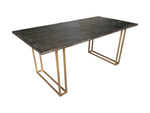 Tubetti Black & Gold Dining Table