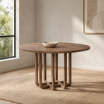 Haven Round Dining Table styled in a dining room setting