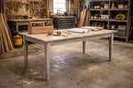 Whitewashed Hamptons Dining Table