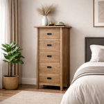 Tiffany 5 Drawer Tallboy