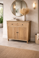 Crown 2-Drawer 2-Door Cabinet