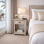 Modena 1-Drawer Bedside Cabinet