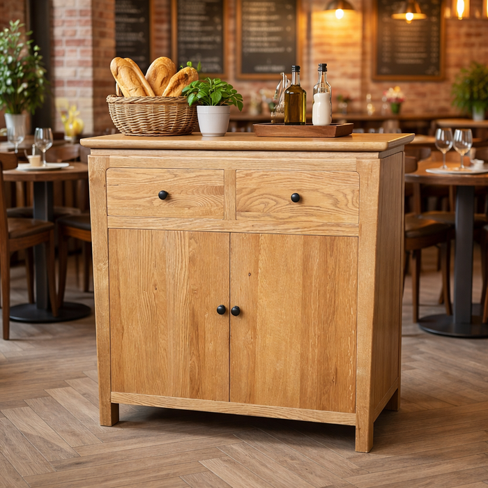 Crown 2-Drawer 2-Door Cabinet