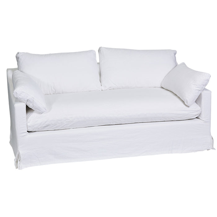 Irving Merricks Loose Cover 3 Seater / White