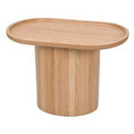 Grove Side Table in vintage oak, full view
