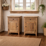 Recycled Elm Bedside Cabinet