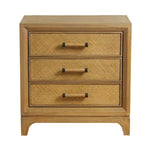 Peninsula Bedside Table with drawer open