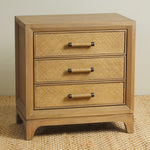 Peninsula Bedside Table detail of timber frame