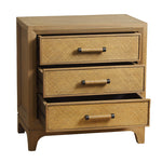 Peninsula Bedside Table angled full view