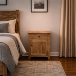 Recycled Elm Bedside Cabinet