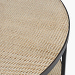 Manhattan Round Coffee Table Black
