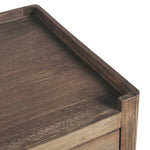Hartford Bedside Table with drawer open
