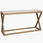 Maine Marble Top Lamp Table
