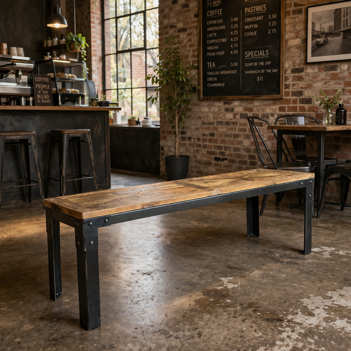 Wrought Iron Benches