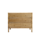 Amara 3 Drawer Dresser Mud Grey
