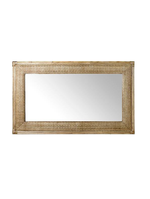 Amara Rectangle Mirror Mud Grey