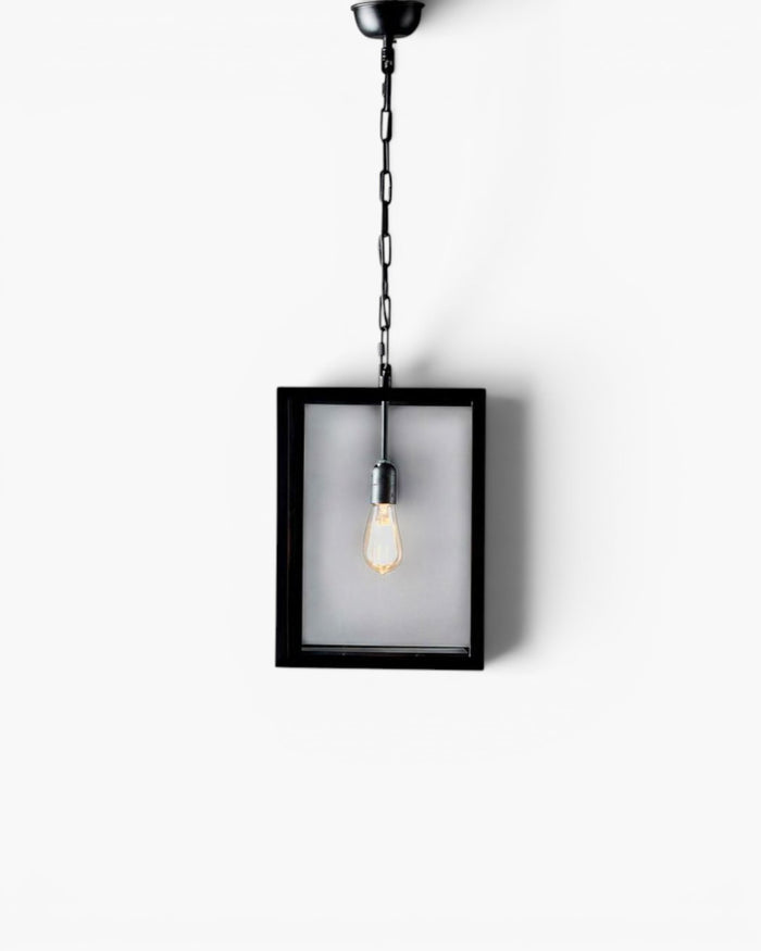 Archie Rose Ceiling Pendant Small Black