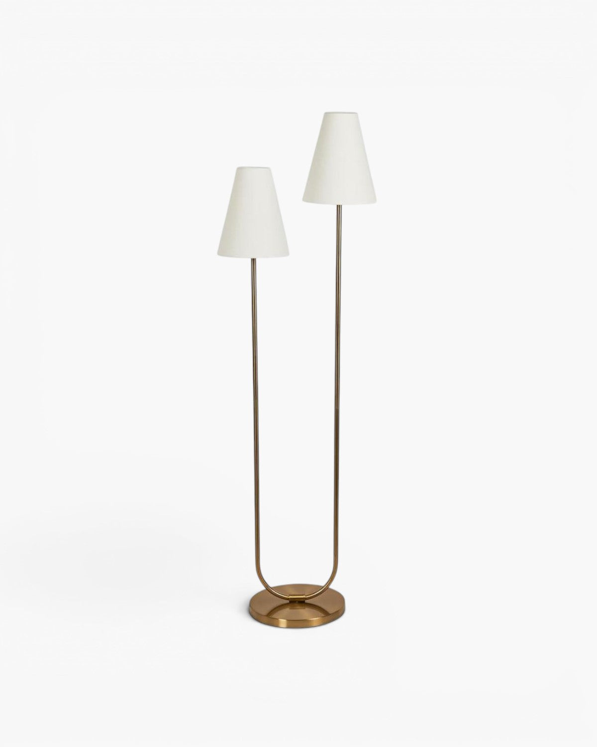 Aspen Floor Lamp Antique Brass