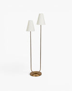 Aspen Floor Lamp Antique Brass