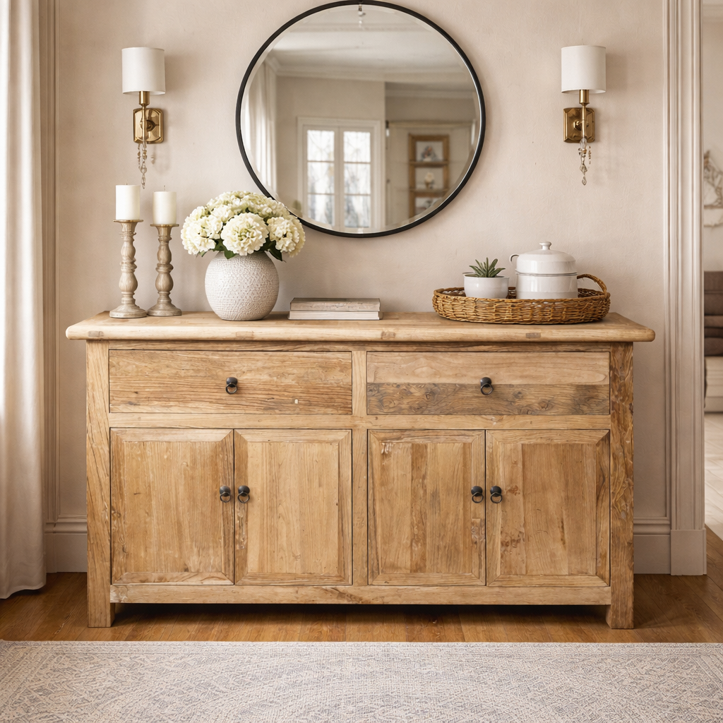 Brussels 2-Drawer 4-Door Sideboard 160cm