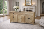 Brussels 3-Drawer 6-Door Sideboard 200cm – styled setting