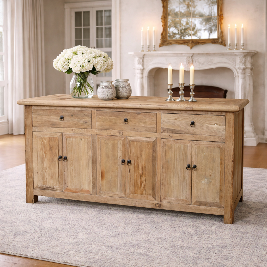 Brussels 3-Drawer 6-Door Sideboard 200cm