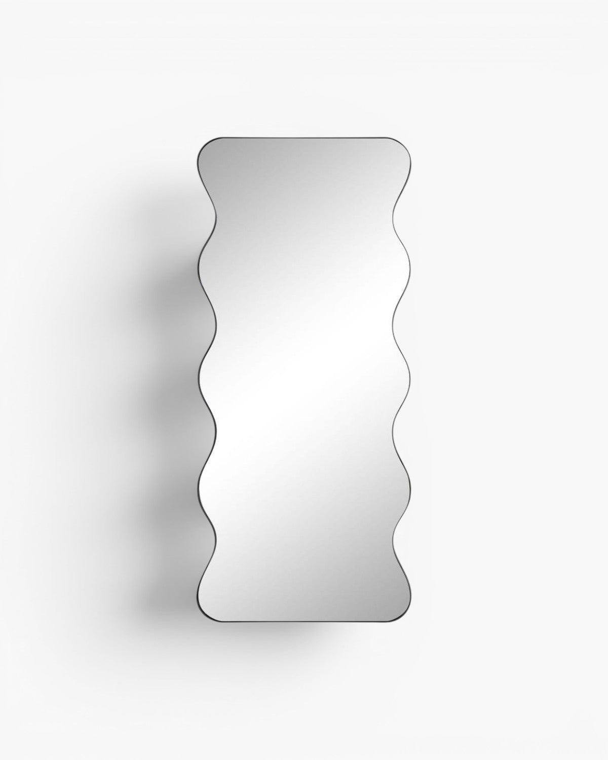 Babalon Iron Floor Mirror Black