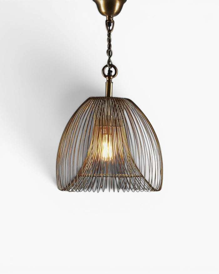 Baker Ceiling Pendant Small Gold