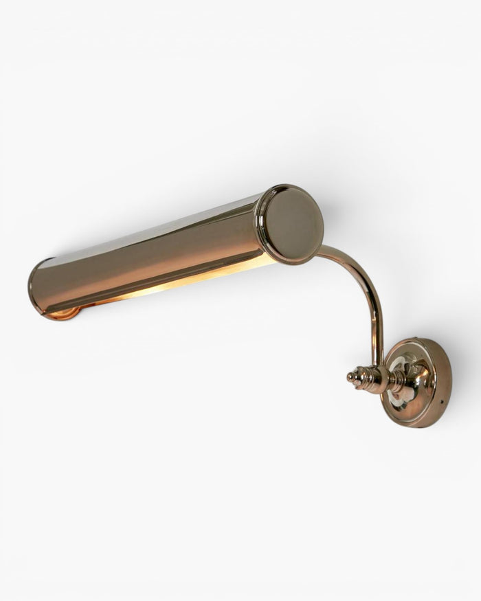 Barclay Wall Light Shiny Nickel