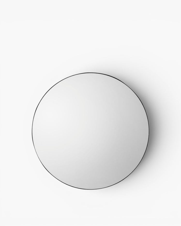 Bowie Round Mirror Black